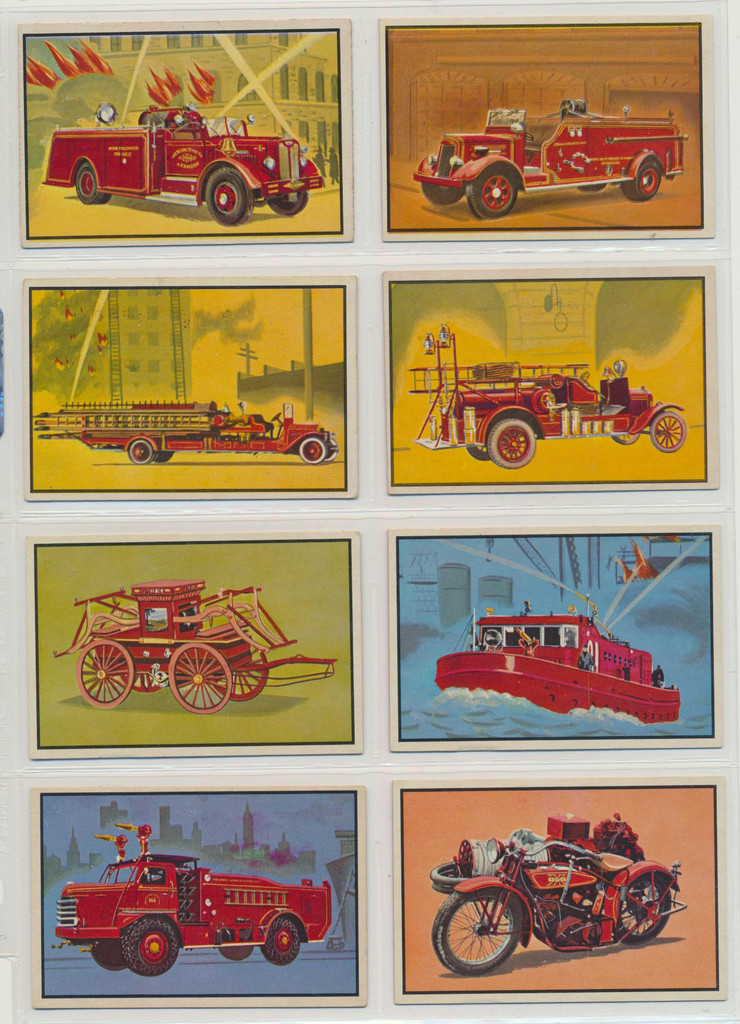 1953 Bowman Firefighter Set 64   #*sku2441