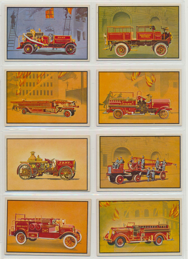 1953 Bowman Firefighter Set 64   #*sku2441