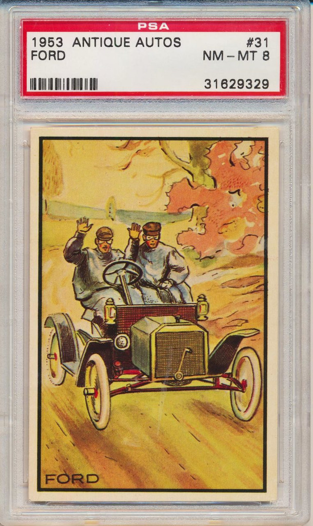 1953 ANTIQUE AUTOS #31  FORD PSA 8 NM-MT  #*