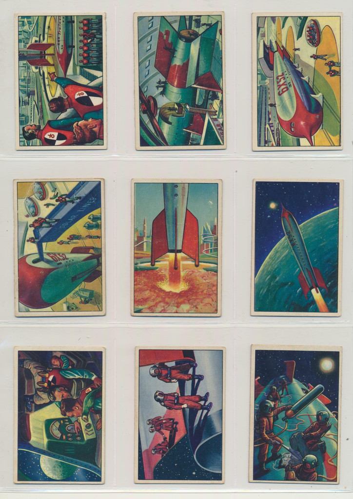 1951 Bowman Jets, Rockets, Spacemen  Set 108    #*sku6764