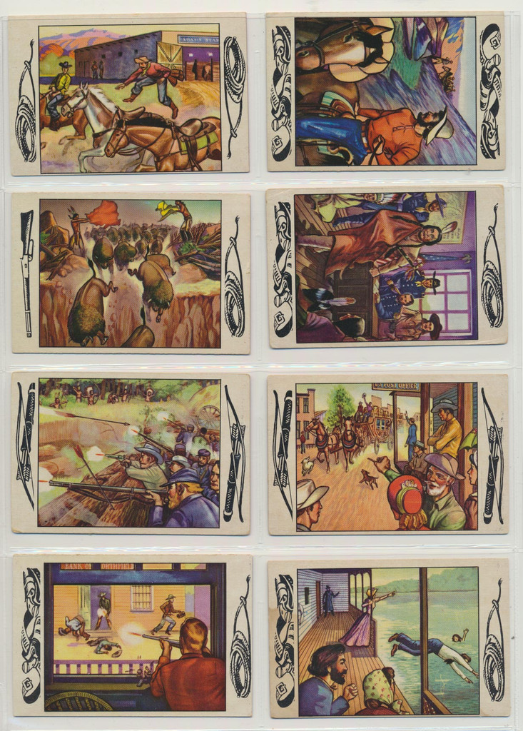 1953 Bowman Frontier Days Set 128  Low Grade   #*