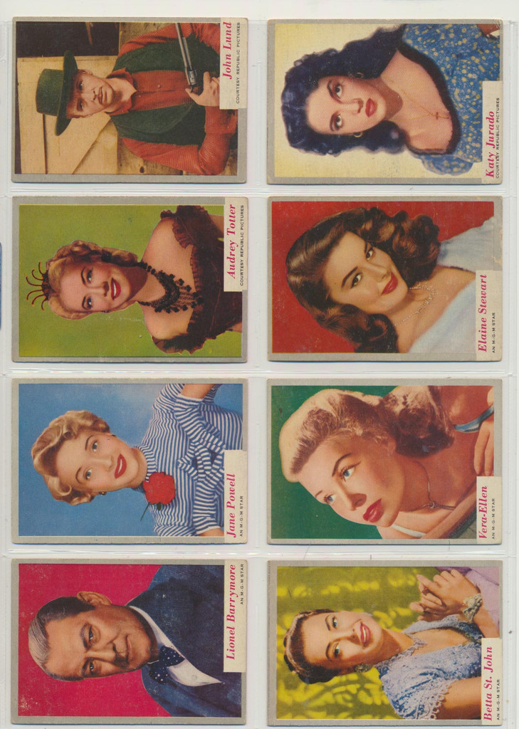 1953 Who-Z-At Star? Set (80)  Mid-Grade   #*