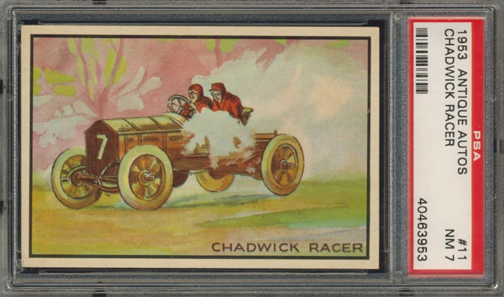 1953 ANTIQUE AUTOS #11 CHADWICK RACER PSA 7 NM   #*