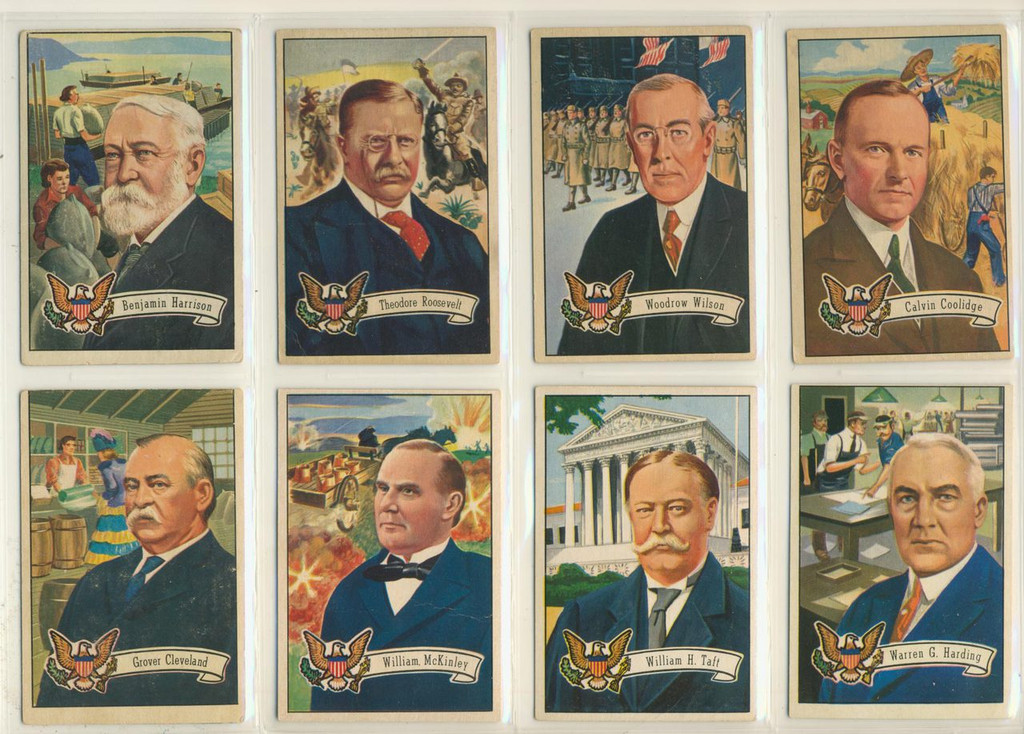 1952 Bowman U S Presidents Set (36) Set Low Grade   #*&