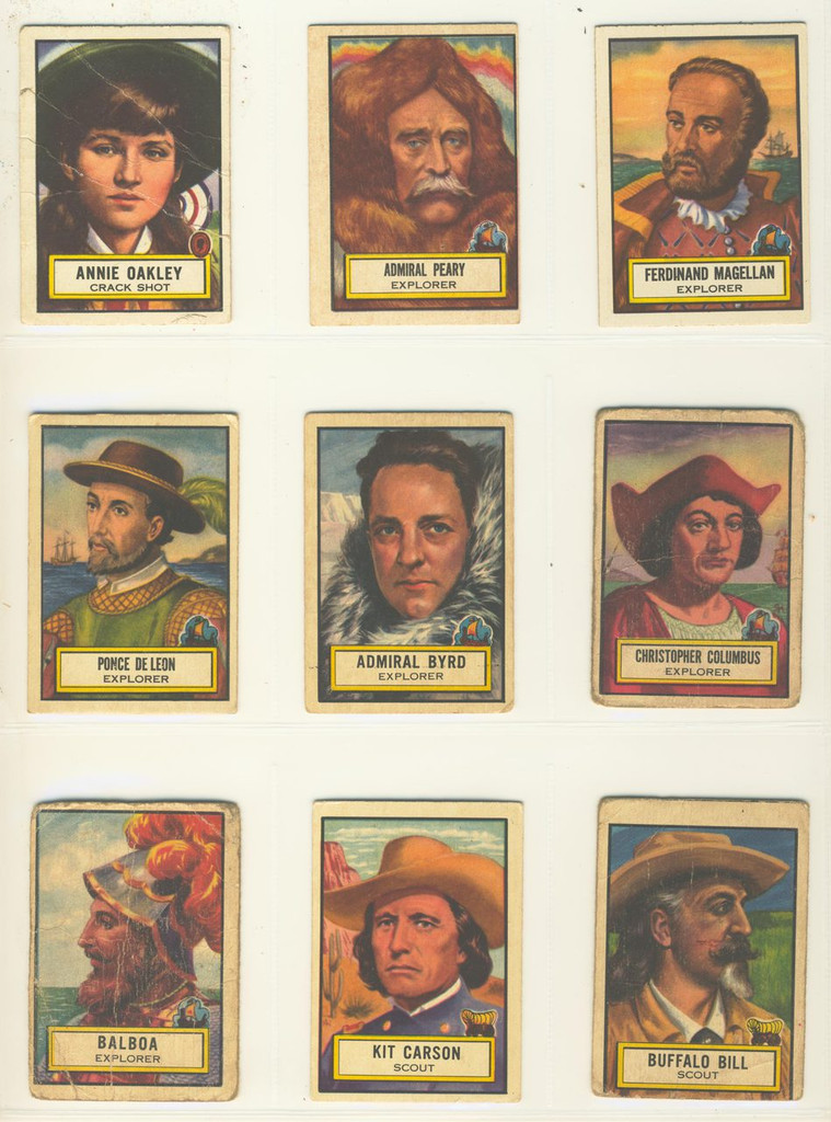 1952 Topps look N See 129/135   #*sku30367