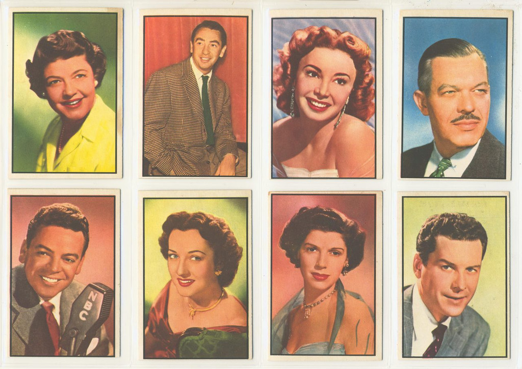 1953 Bowman Television & Radio Stars Of NBC Lot 48   #*