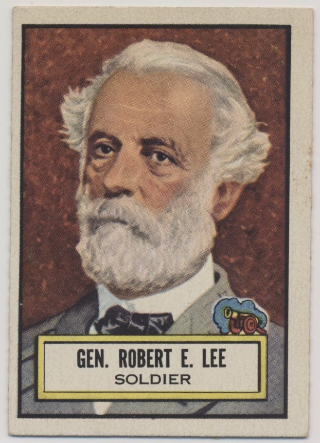 1952 Topps Look N See #34 General Robert E. Lee  #*sku31074