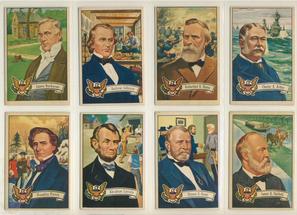 1952 Bowman U S Presidents Set (36) Set  Lower Grade  #*