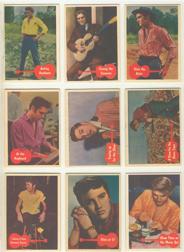 1956 (Topps) Bubbles Inc. Elvis Set (66) Cards   #*#sku1005