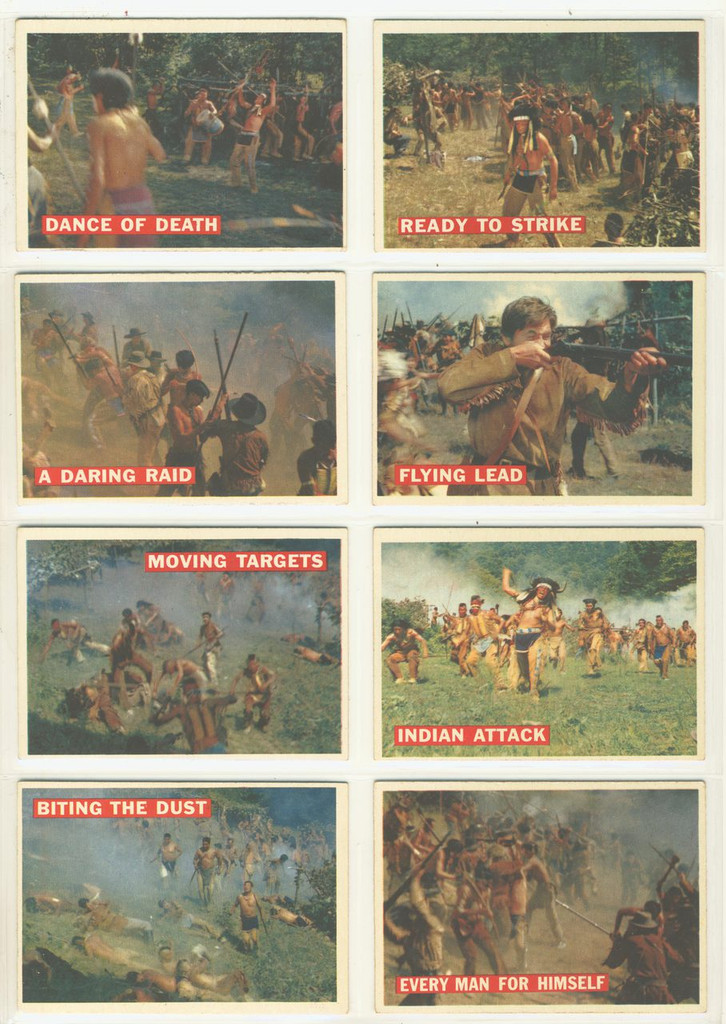 1956 Topps Davy Crockett (Orange Back) Set (80) Set #2   #*sku1396