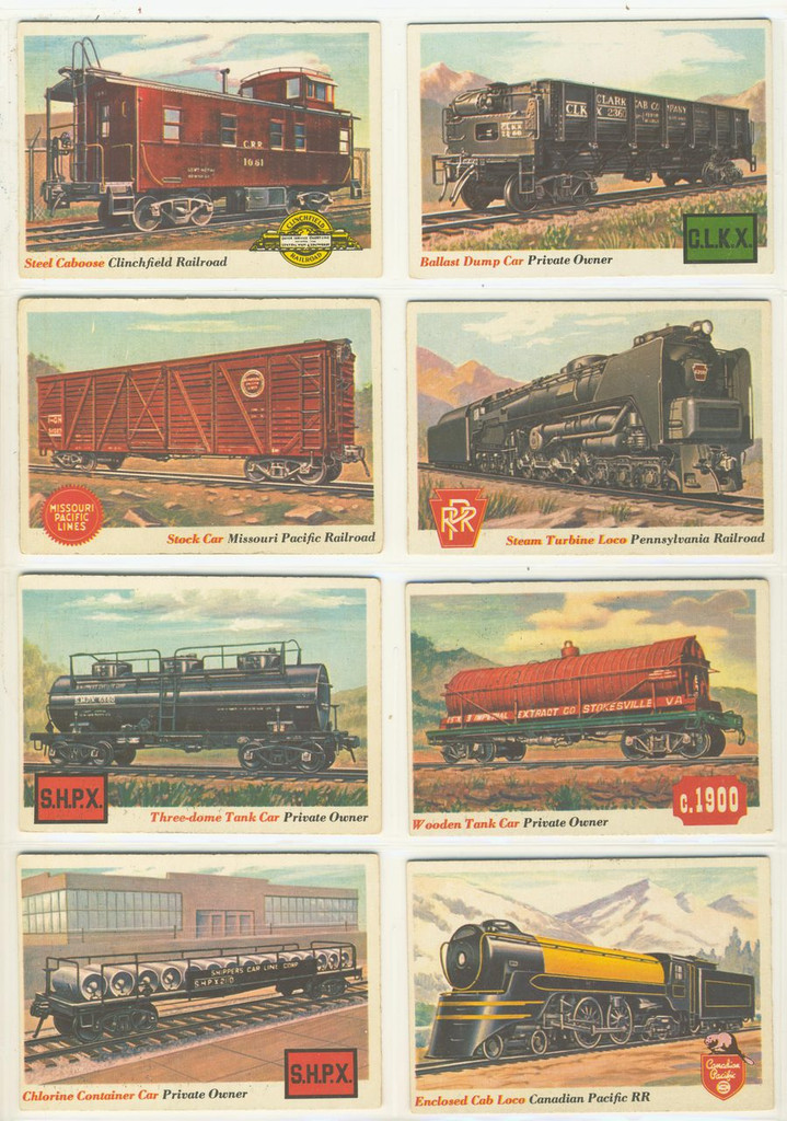 1955 Topps Rails & Sails Set (200) Low Grade   #*sku1400