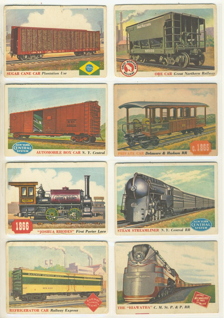 1955 Topps Rails & Sails Set (200) Low Grade   #*sku1400