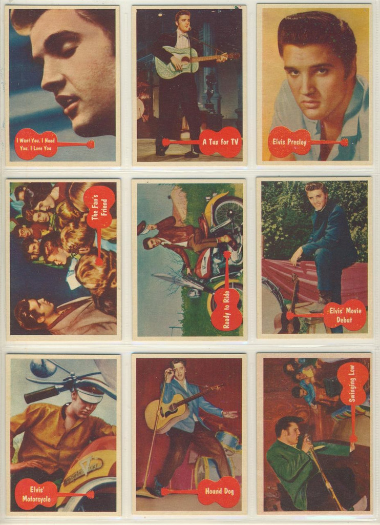 1956 (Topps) Bubbles Inc Elvis Set 66  #*sku2117