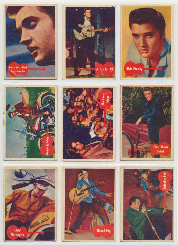 1956 (Topps) Bubbles inc. Elvis Set 66      #sku2758