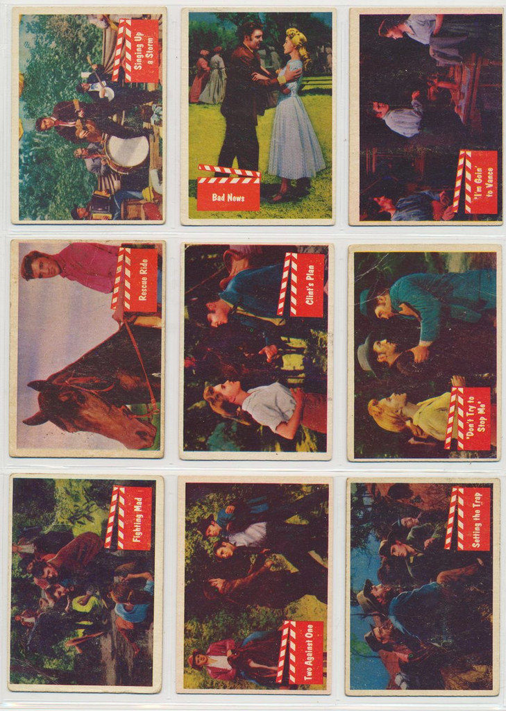 1956 (Topps) Bubbles inc. Elvis Set 66      #sku2758