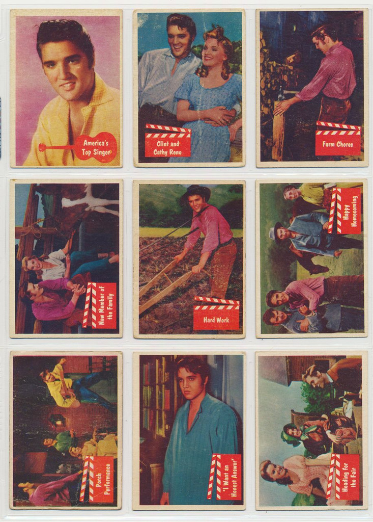 1956 (Topps) Bubbles inc. Elvis Set 66      #sku2758