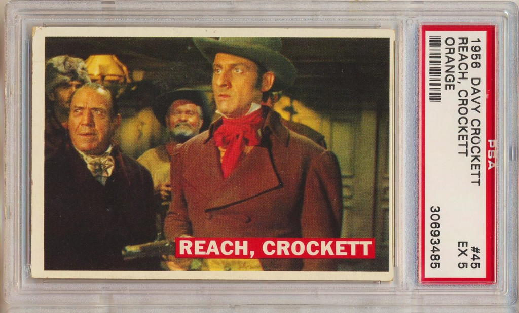 1956 Davy Crockett (Orange) #45  Reach, Crockett  PSA 5 EX  #*