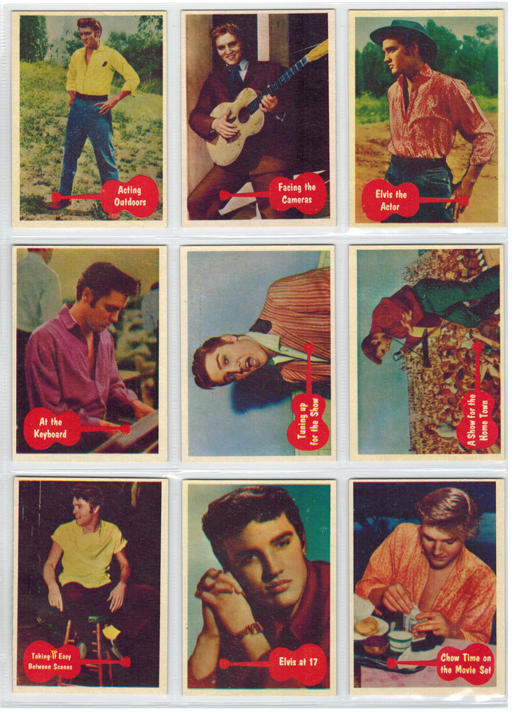 1956 (Topps) Bubbles Inc. Elvis Set (66) Cards   #*sku33046 #1 Set