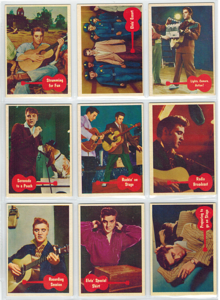 1956 (Topps) Bubbles Inc. Elvis Set (66) Cards   #*sku33046 #1 Set