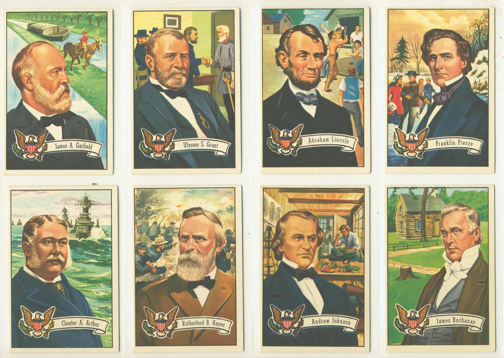 1956 Topps U.S. Presidents Set 36   #*#