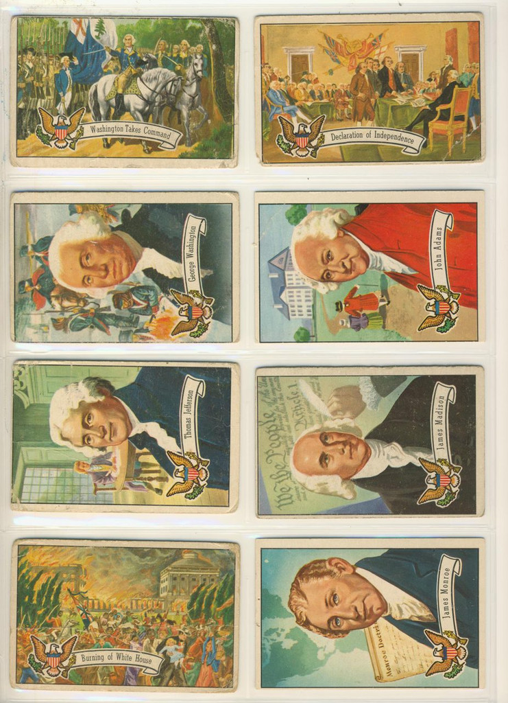 1956 Topps U S Presidents Set 35/36 Low Grade  #*sku24464