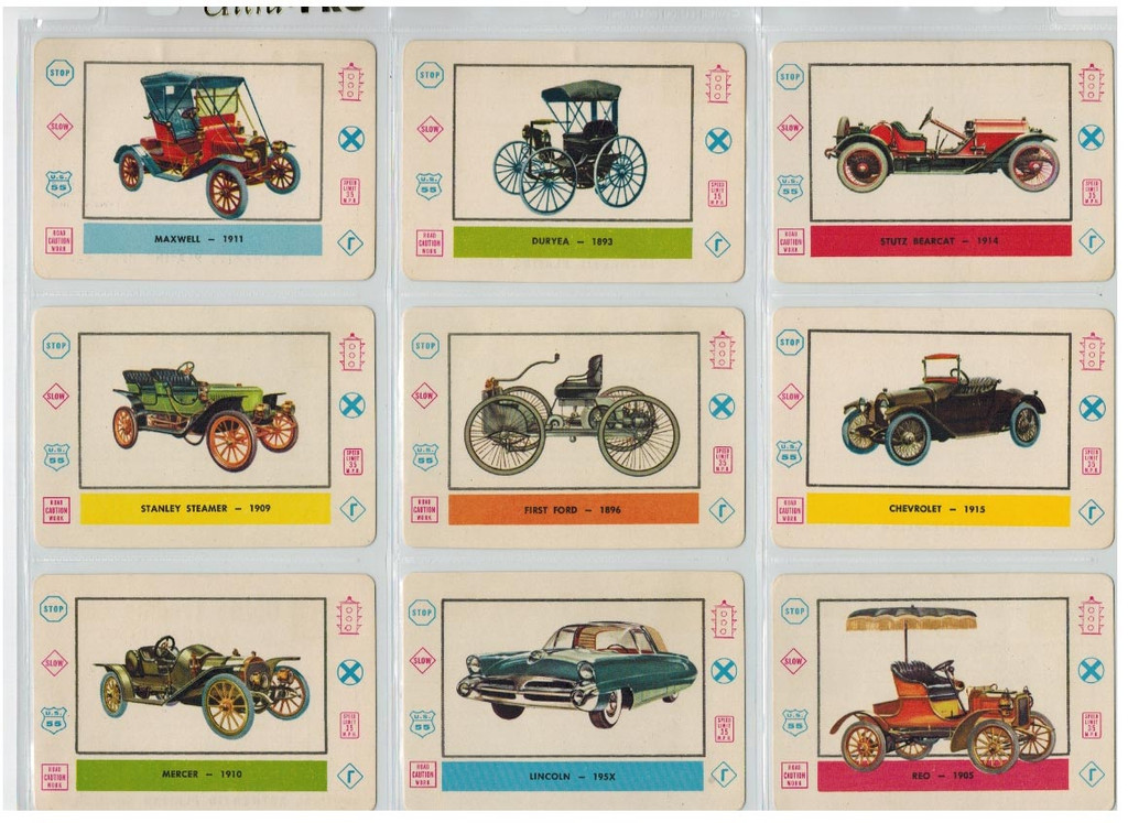 1958 Leaf Brands Inc Card-O Trading Cards Set 66  TOUGH SET TO COMPLETE  #*