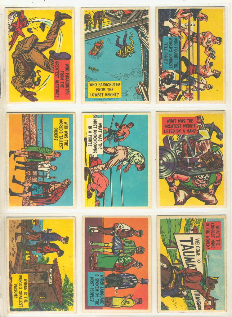 1957 Topps Isolation Booth Set (88)   #*