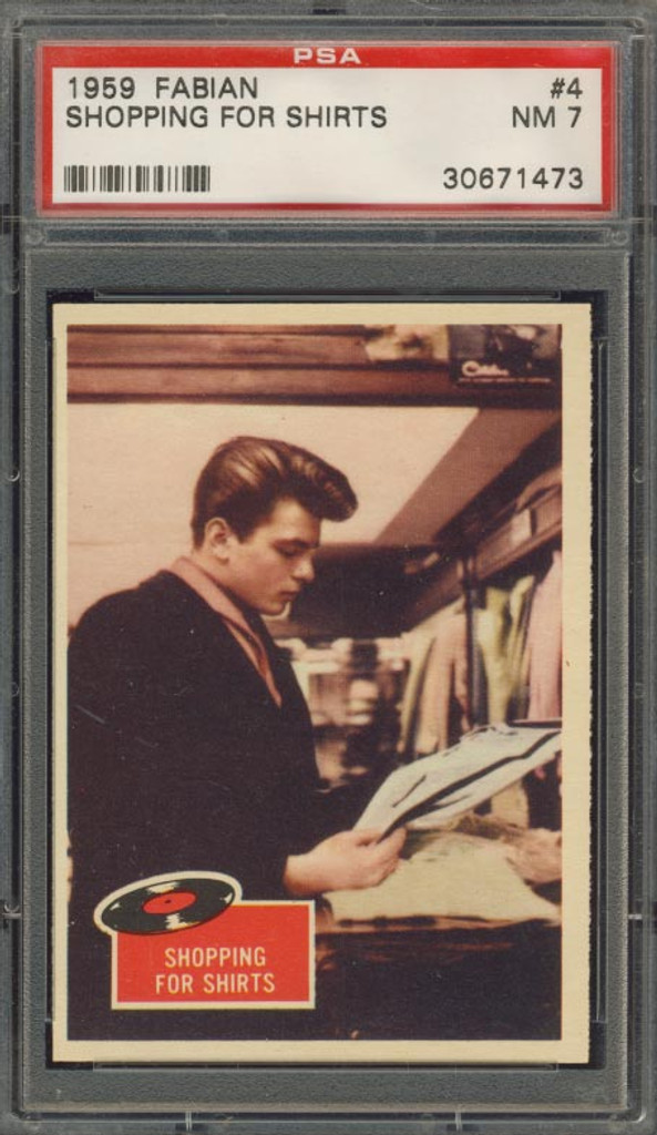 1959 Fabian #4 Shopping For Shirts PSA 7 NM  #*