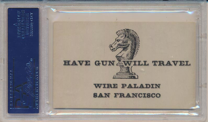 1959 PALADIN "RINSO SOAP POWDER" #6 PSA 4 VG-EX  #*