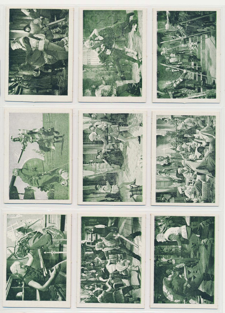 1960 AD-TRIX Tales Of The Vikings Set 66 Color Variation  #*