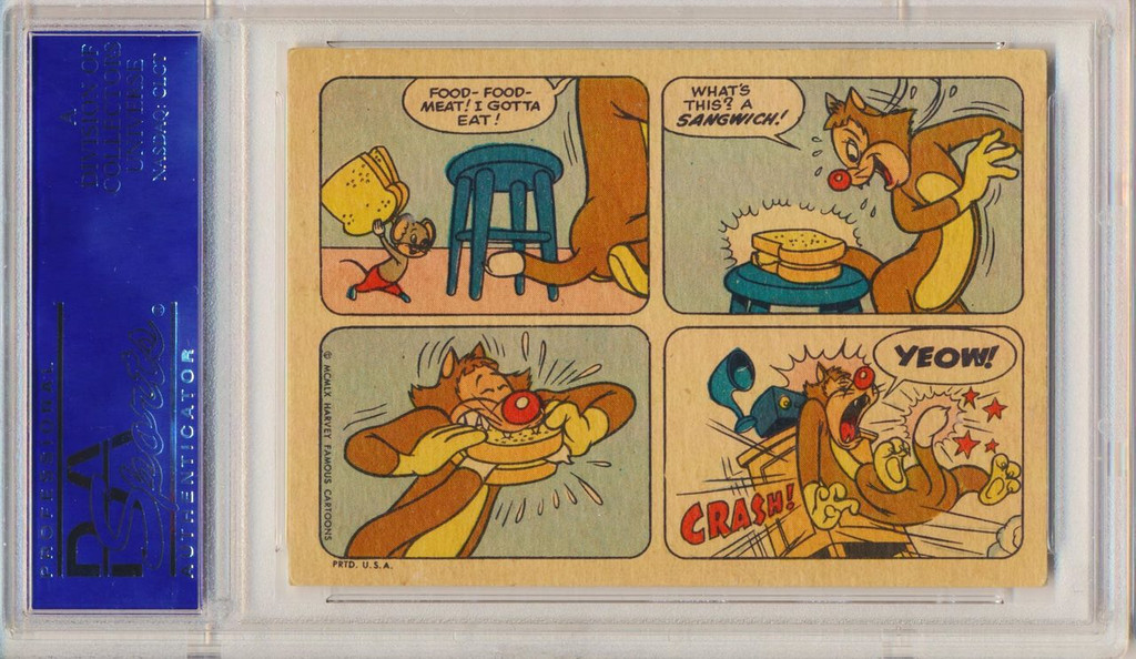 1960 Fleer Casper #63  Boy, They're Sure Snapping Today   PSA 6 EX-MT   #*