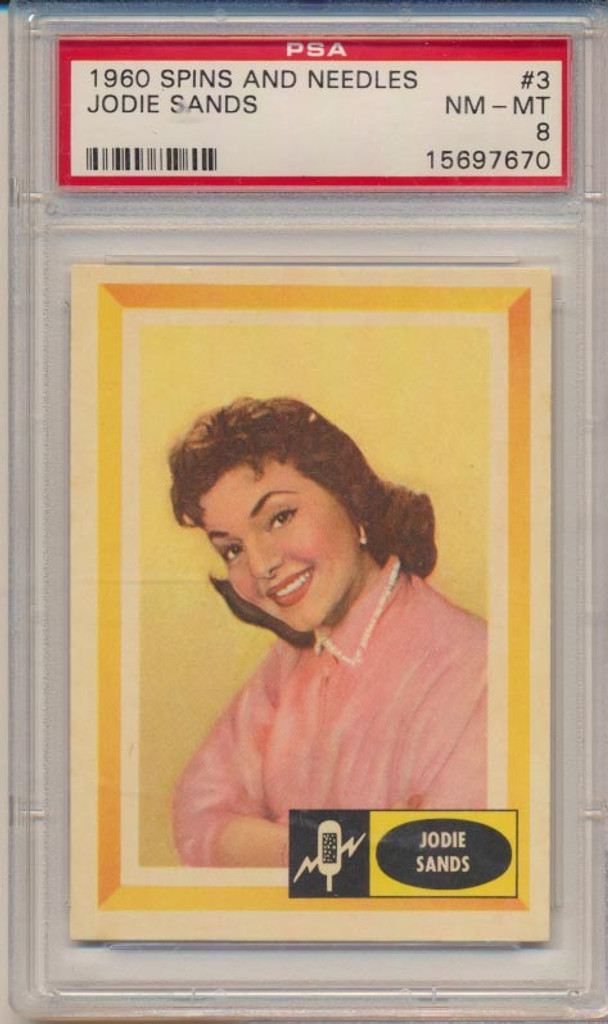 1960 SPINS & NEEDLES #3 JODIE SANDS PSA 8 NM-MT   #*