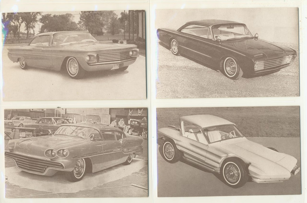 1960 Exhibts Cards Dragsters And Hot Rods Set 32 #*