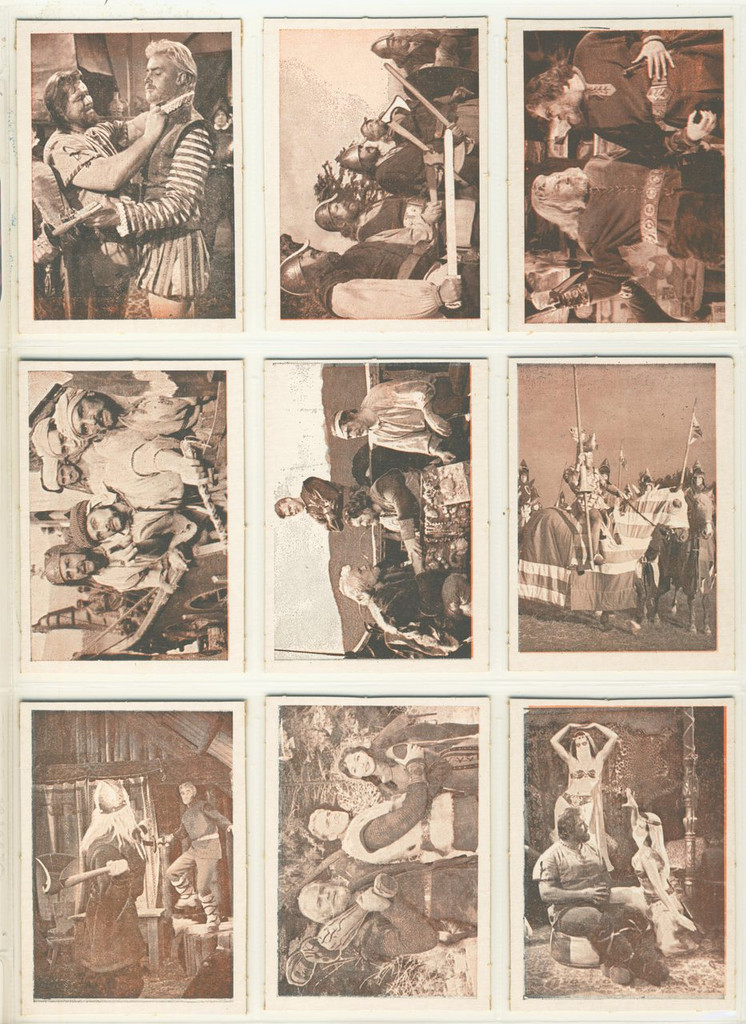 1960 AD-TRIX Tales Of The Vikings Set 66   #*