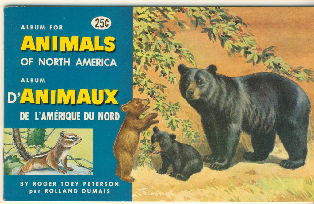 1960's Brooke Bond Canada Ltd F450-1 Series 1 Animal Of North America U S A Made Lot 20/48 w/Album  #*