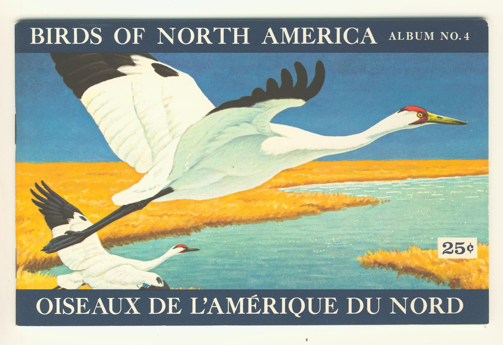 1962 Brooke Bond Canada Ltd Birds Of North America FC34-5 Series 4 Lot 40/48 with Unused Album  #*