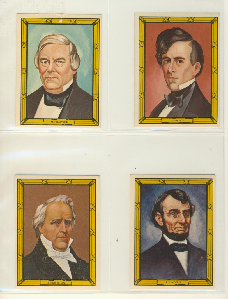 1964 Sales Promotion Services Inc. Presidents Portraits Set 35   #*sku22977