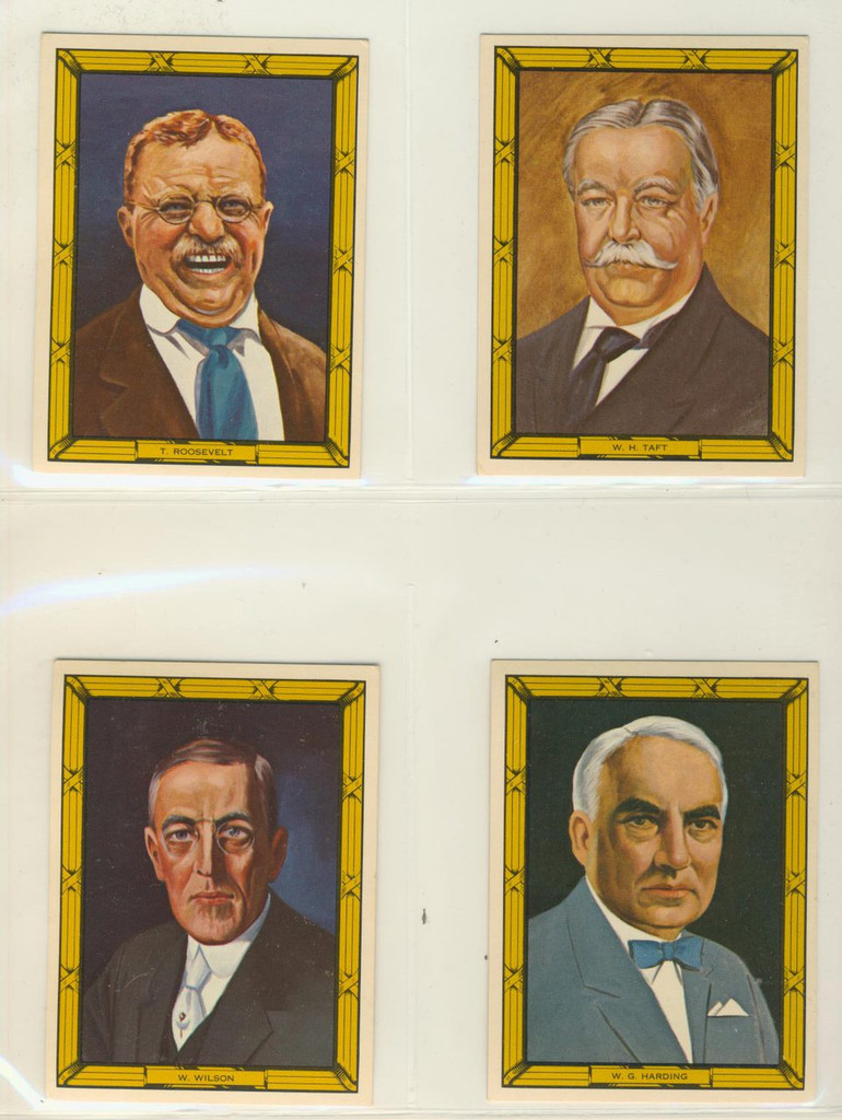 1964 Sales Promotion Services Inc. Presidents Portraits Set 35   #*sku22977