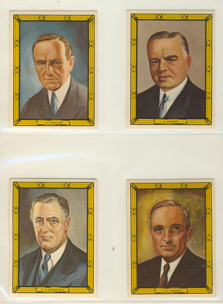 1964 Sales Promotion Services Inc. Presidents Portraits Set 35   #*sku22977