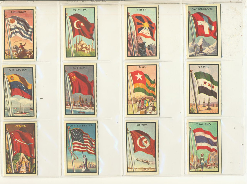 1963 Topps Flags Midgee (Singles) Set 99   #*&&&&