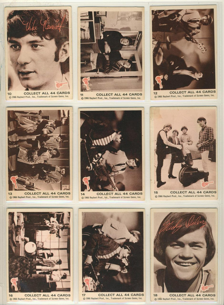 1966 Donruss Rayburn The Monkees Set 44   #*