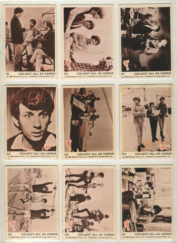 1966 Donruss Rayburn The Monkees Set 44   #*sku1687