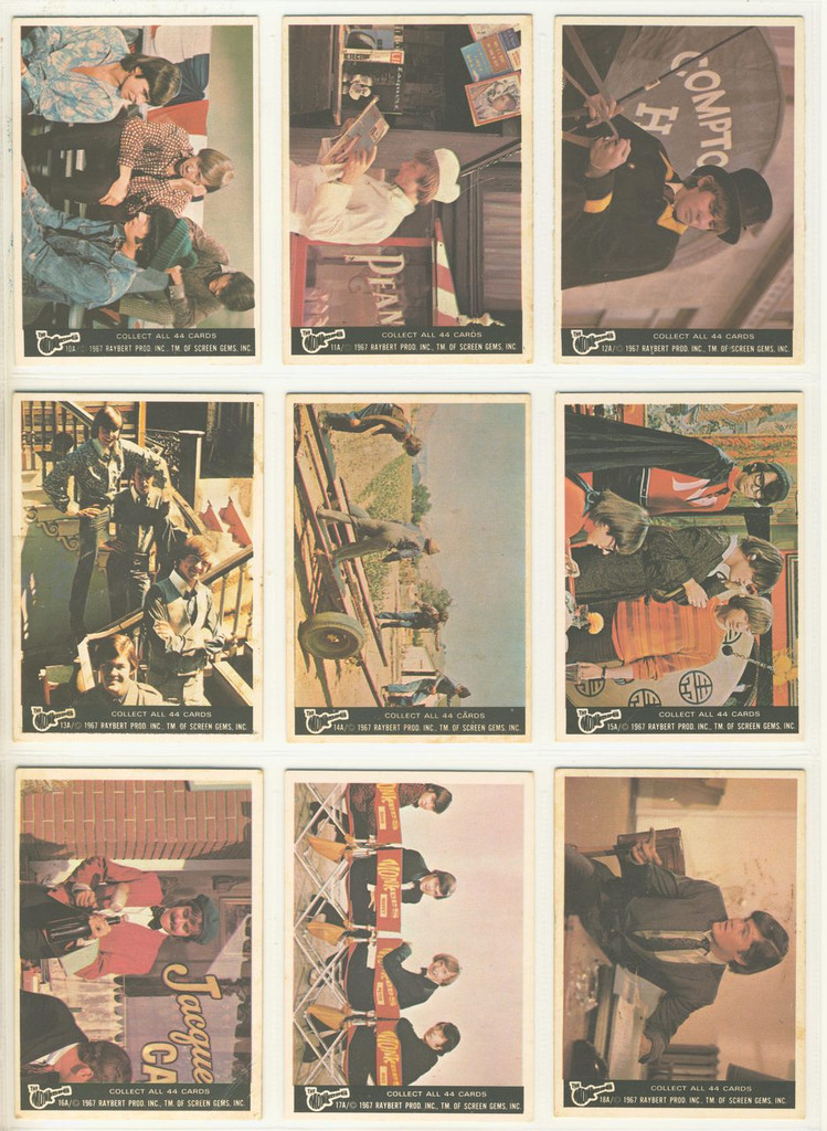 1966 Donruss  The Monkees Series A Set 44  #*