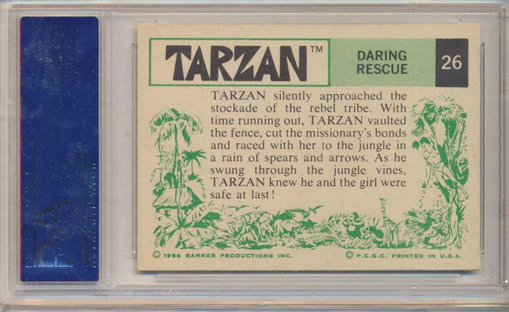 1966 TARZAN #26 DARING RESCUE...PSA 8 NM-MT   #*