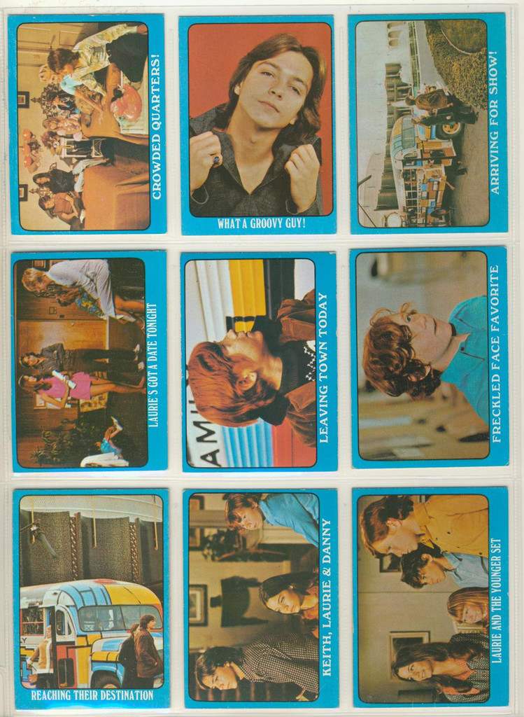 1971 Topps Partridge Family 2nd Series Blue Set 55   #*