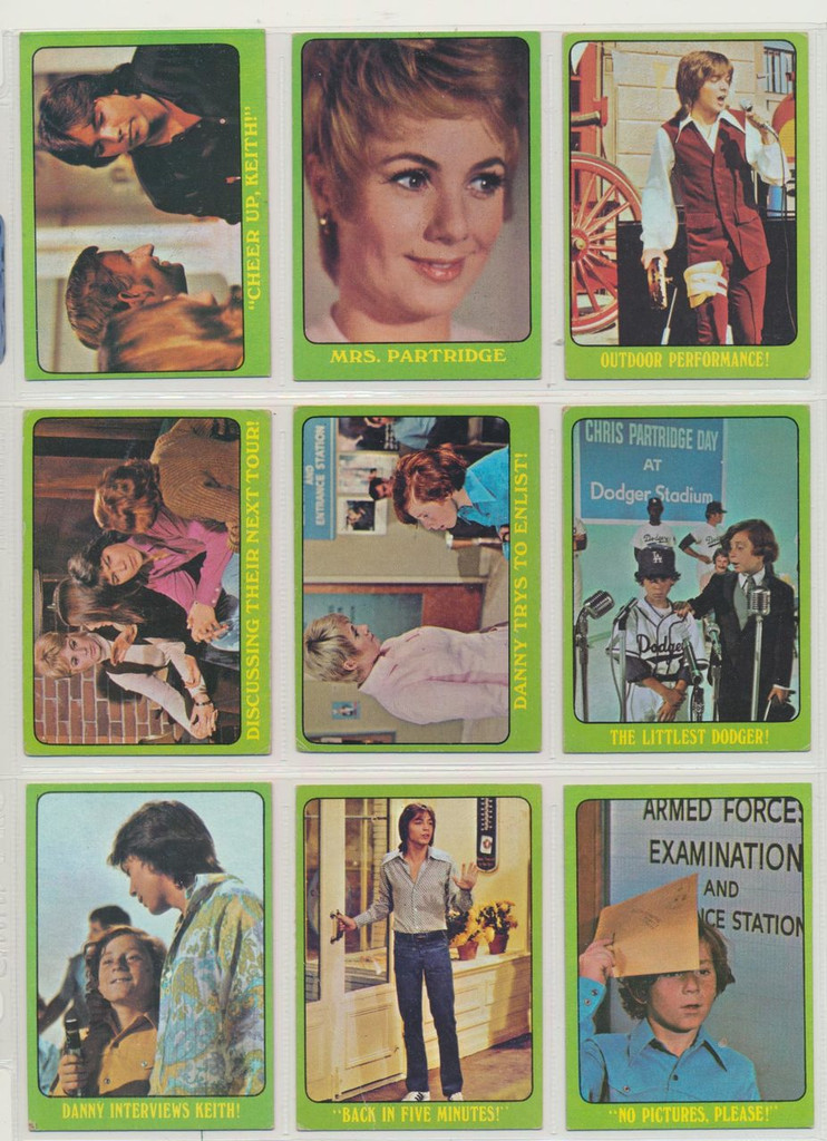 1971 Topps Partridge Family All (3) Series 182/198   #*