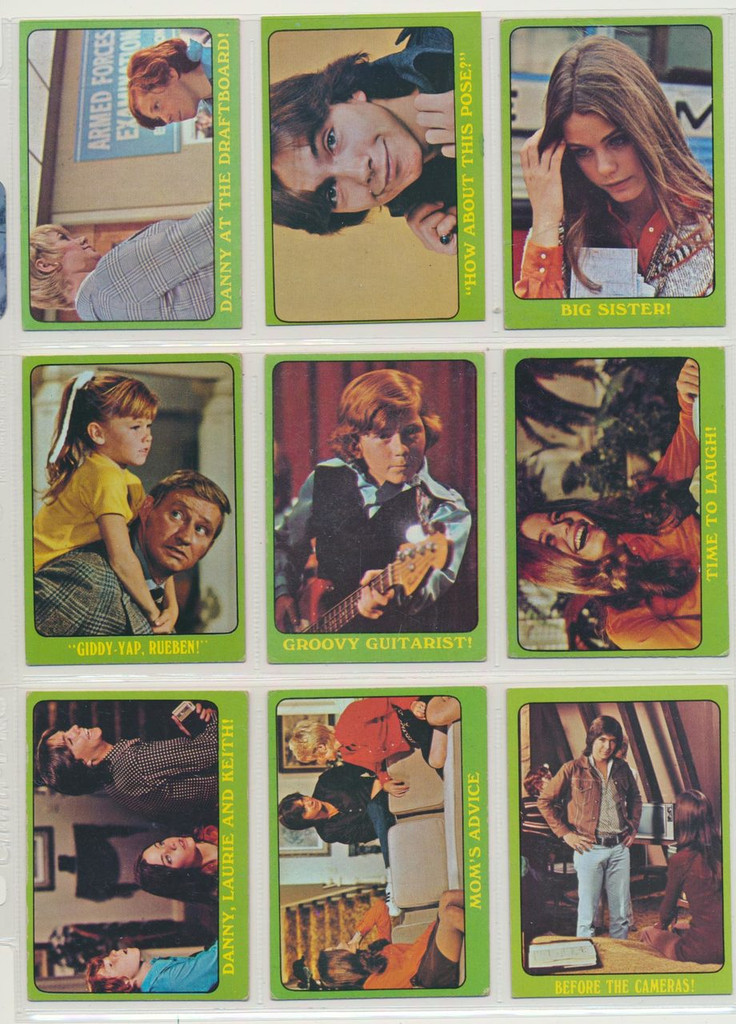 1971 Topps Partridge Family All (3) Series 182/198   #*