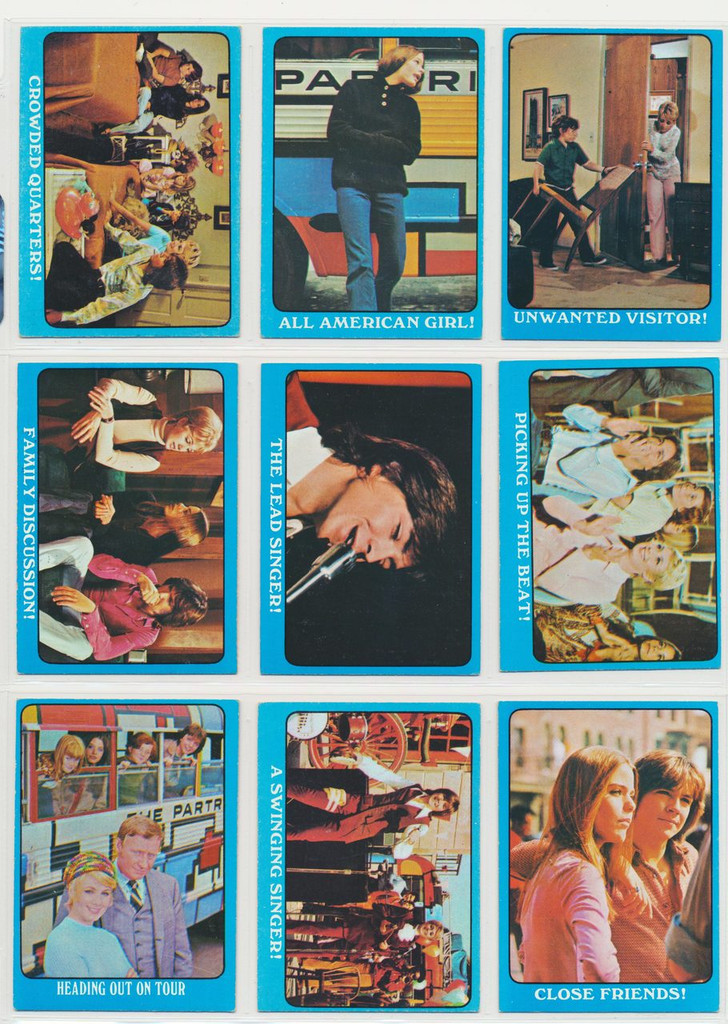 1971 Topps The Partridge Family Blue Set 55  #*