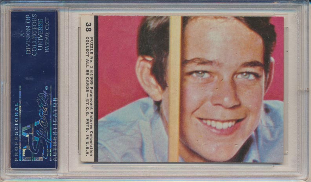 1971 TOPPS BRADY BUNCH #38 WHO USED MY TOOTHBRUSH? PSA 8 NM-MT    #*sku27693