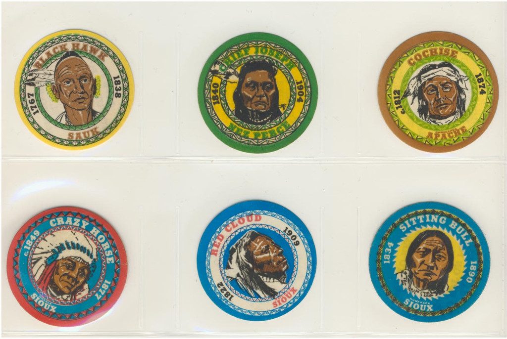 1972 Ovaltine Indians Set 6   #*